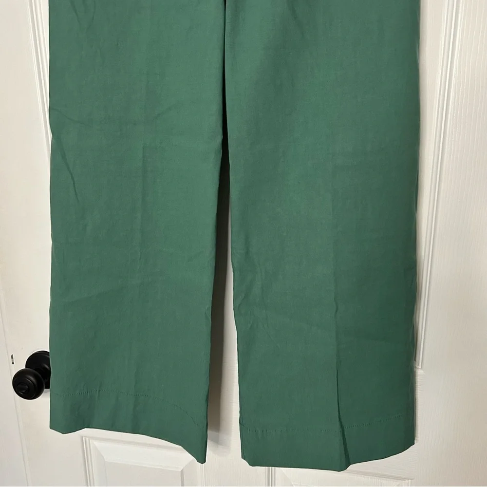 Anthropologie Maeve The Colette Cropped Wide-Leg Trousers